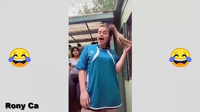 Intenta no reírte - vídeos mas graciosos - mejores momentos de tik tok