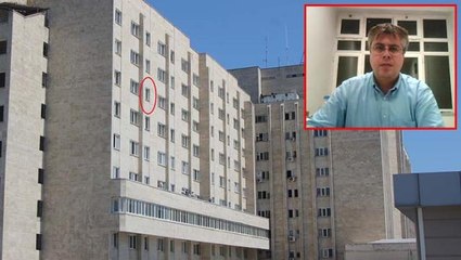 Tedavi gördüğü hastanenin 8. katından düşen akademisyen, feci şekilde can verdi
