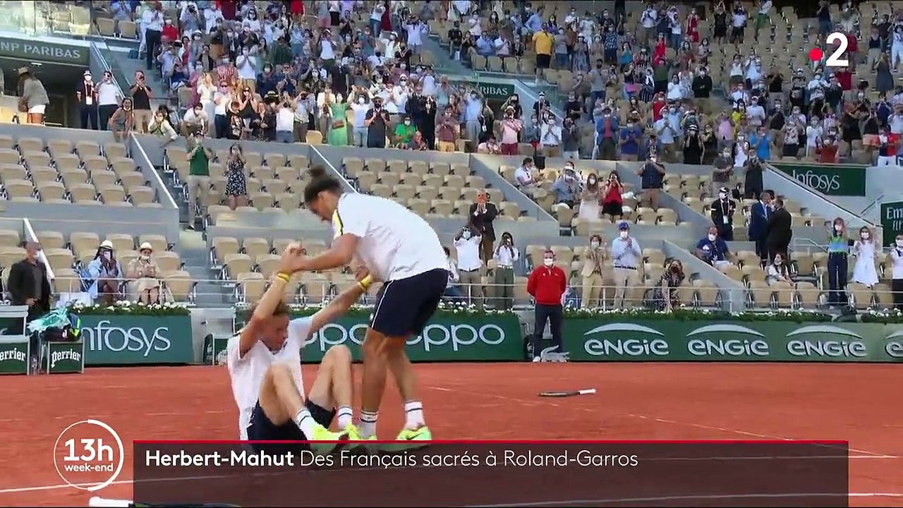 Roland-Garros : la victoire pour le duo Pierre-Hugues Herbert et Nicolas Mahut