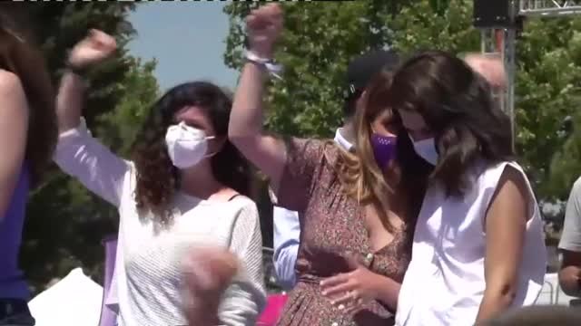 Ione Belarra, nueva líder de Podemos con casi el 89 por ciento de los votos