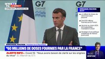 Emmanuel Macron sur la 