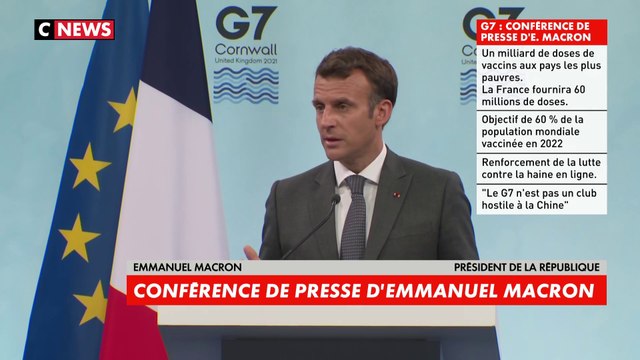 Emmanuel Macron : «La France ne s’est jamais permise de remettre en cause la souveraineté britannique et l’intégrité du territoire britannique»