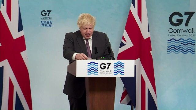Boris Johnson pledges one billion vaccinations