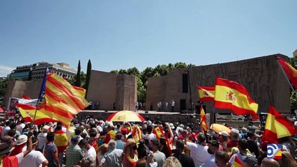 Intervención de Andrés Trapiello en la Plaza de Colón