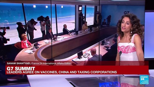G7 leaders agree on vaccines