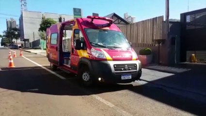 Mulher de 58 anos cai de bicicleta no Centro e fica ferida