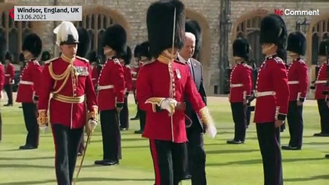 Queen Elizabeth II welcomes Joe and Jill Biden