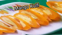 दशहरी आम की कुल्फी बनाने का तरीका I Mango Kulfi Recipe I Stuffed Mango Kulfi I Tasty creamy kulfi  by Safina Kitchen