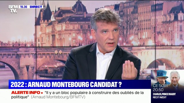 2022: Arnaud Montebourg milite pour une candidature unique à gauche