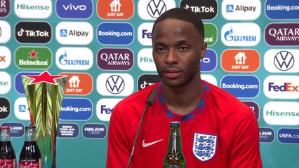 Raheem Sterling on his goal to secure Croatia Euros opener win