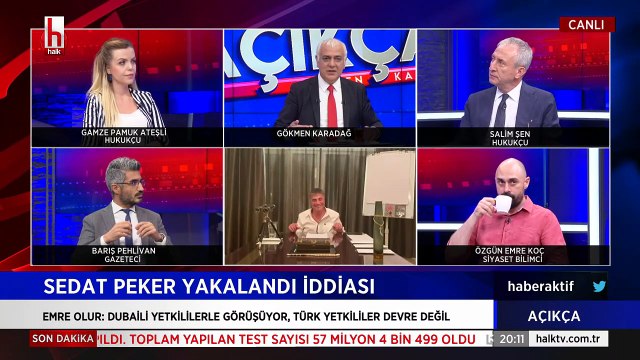 Canlı yayında Sedat Peker ile ilgili dikkat çeken iddialar