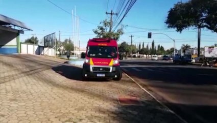 Homem fica ferido ao cair de skate no Centro Esportivo Ciro Nardi
