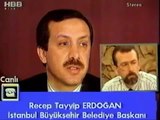 Recep Tayyip Erdoğan ve Aziz Nesin'in şeriat tartışması