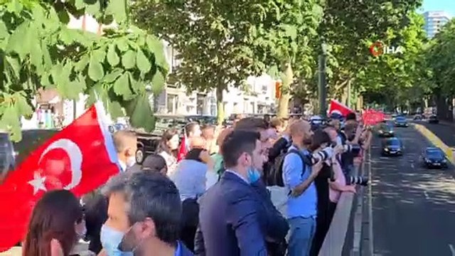 - Cumhurbaşkanı Erdoğan’a, Brüksel’de sevgi gösterisi