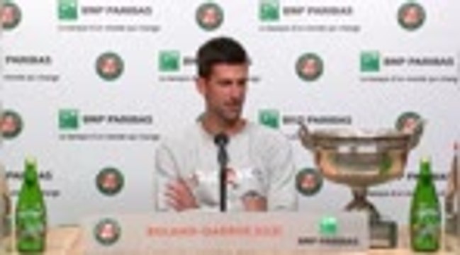 Roland-Garros - Djokovic sur Nadal et Federer : Je n'aime pas les comparaisons