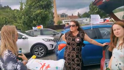 7. AUTOKORSO - OBERLAUSITZ, KUNDGEBUNG Großschönau, 12.06.2021, Teil I von III