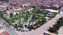 SAKARYA - (DRONE) - Sokağa çıkma kısıtlamasına uyuluyor
