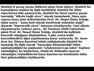 Atatürk Sirozdan mı öldü?  İşte belgeler!