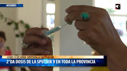 Segunda Dosis Sputnik en Misiones