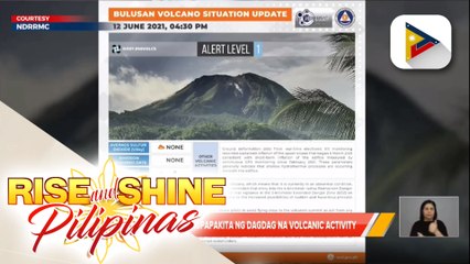 Bulkang Bulusan, nagpapakita ng dagdag na volcanic activity