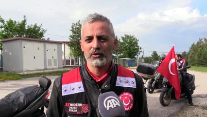 KASTAMONU - İnebolu'dan Ankara'ya 'İstiklal Sürüşü'nün ikinci etabı başladı