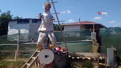 Kargaları kaçırmak isterken herkesi korkuttu