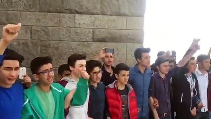 Ecdadın torunları, 'Diriliş Nesli' Çanakkale'yi inletti!