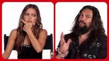 Jason Momoa and Isabela Merced Play the BFF Challenge  Sweet Girl  #GeekedWeek