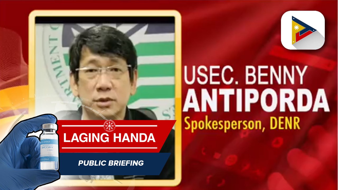 Panayam ng PTV kay DENR Spokesperson USec. Benny Antiporda kaugnay ng mga hakbang ng DENR para tugunan ang plastic wastes partikular sa face masks at face shields ngayong pandemya