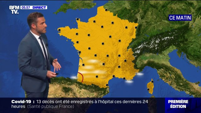 Un grand soleil ce lundi accompagné de températures très estivales