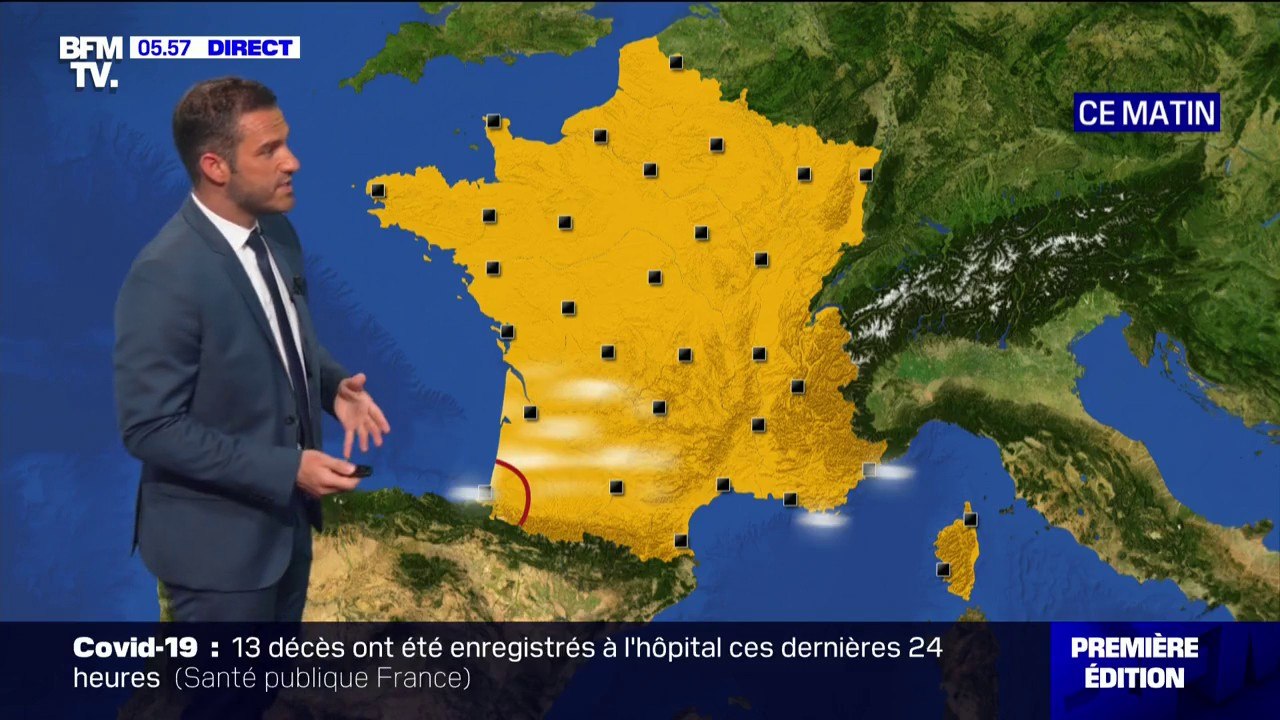 Un grand soleil ce lundi accompagné de températures très estivales