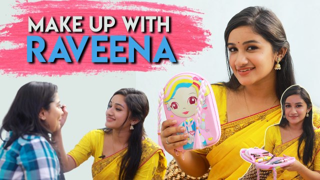 What's Inside Raveena Daha's Makeup Bag? | Makeup Secrets & Tips | Mouna raagam 2 | Ratchasan