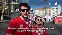 Euro 2020: Croatian fans react to England loss