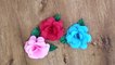 How to make Realistic paper Rose l Easy paper Rose I paper flower DIY I rose flower making.......