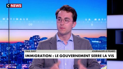 Paul Sugy sur le tour de vis sur l’immigration : «Je crois que c’est une manière de répondre à l’opinion qui place les préoccupation d’immigration et de sécurité en tête de ses préoccupations»