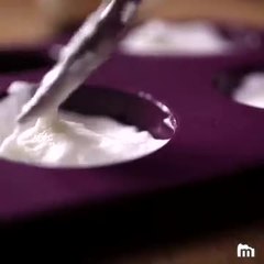 Iles flottantes coeur caramel