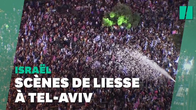 À Tel-Aviv, des milliers de personnes fêtent le départ du pouvoir de Netanyahu