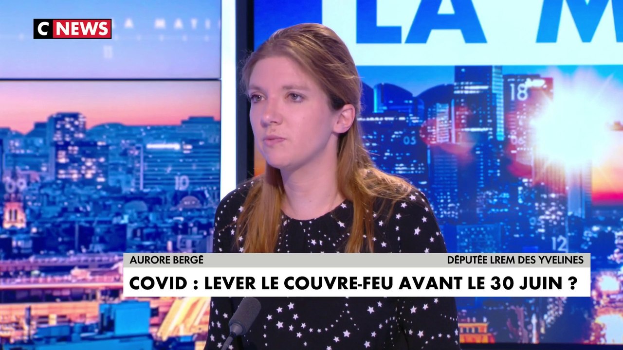 Aurore Bergé sur le maintien du couvre-feu à 23h  : «C’est justement parce que les choses se passent bien qu’il faut garder les règles»