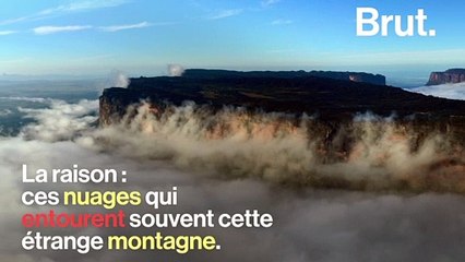 Le Mont Roraima, au-dessus des nuages