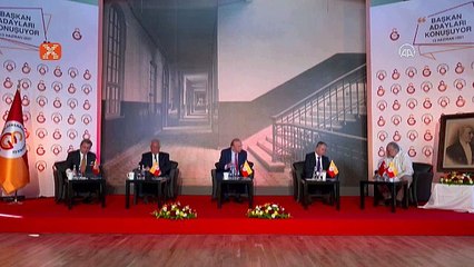 Galatasaray'da 4 başkan adayı canlı yayında buluştu