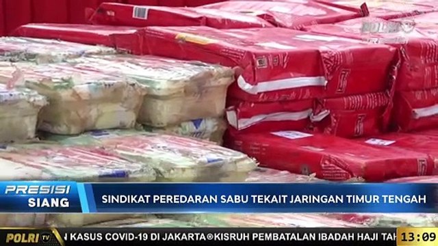 Polda Metro Jaya Ungkap Penyelundupan Narkotika Sindikat Timur Tengah
