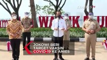 Bicara di Depan Anies, Jokowi Targetkan Jakarta Herd Immunity Agustus 2021