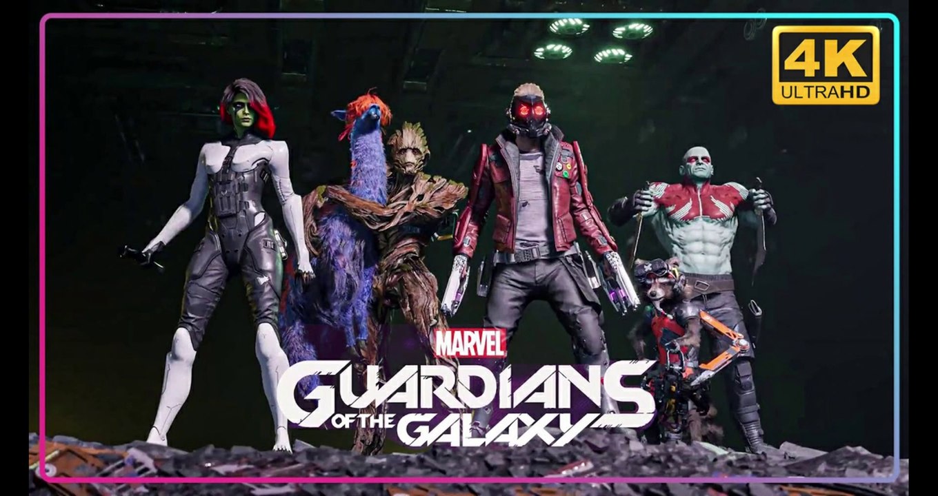 Marvel's Guardians of the Galaxy - Official Reveal Trailer 4K - PS5,PS4,Xbox one