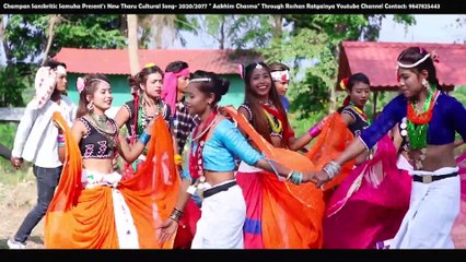 Aakhim Chasma_New Tharu Cultural Video Song_Roshan RatgainyaRita Chaudhary Ft. SarojPratimaDevi