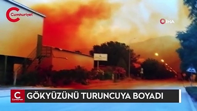 Fabrikanın asit tankı patladı, gökyüzünü asit bulutu kapladı