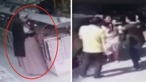 Hırsızlığı fark eden market çalışanı kadını dövdü