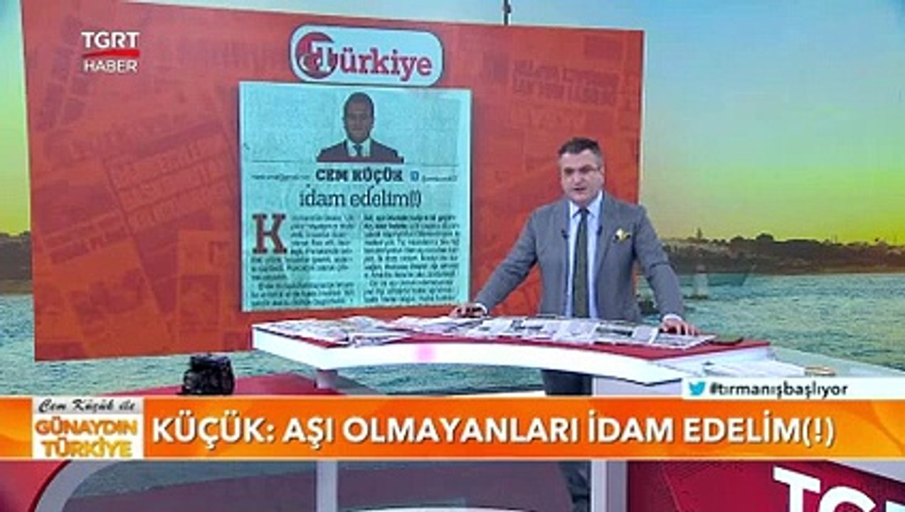 Cem Küçük: Aşı Olmayanları İdam mı Edelim? - TGRT Haber