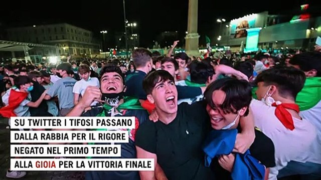 Euro 2020, l'Italia travolge la Turchia 3-0: su Twitter la gioia social dei tifosi azzurri