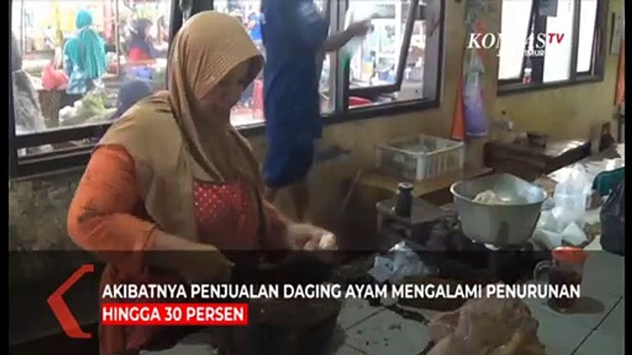 Pasokan Berkurang Harga Daging Ayam Naik