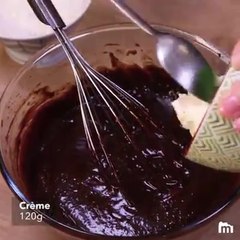 Brownie marbré chocolat caramel au beurre salé